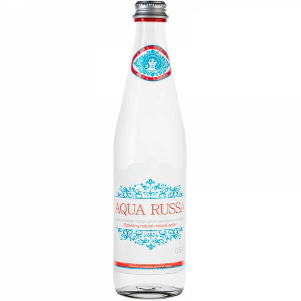 Купить Aqua Russa (Аква Русса) минеральная негазированная вода 0.5 л стекло с быстрой доставкой - NAPITKIONLINE