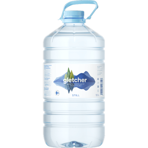 Gletcher (Глетчер) родниковая негазированная вода 5.1 л