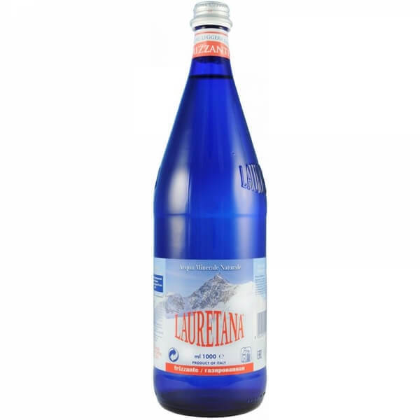  Lauretana (Лауретана) Blue Glass минеральная газированная вода 0,5 л