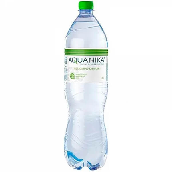 Aquanika (Акваника) негазированная вода 1.5 л 