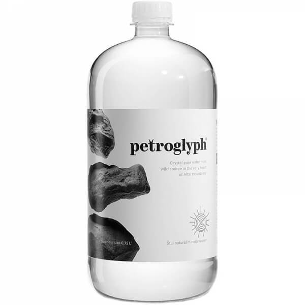 Petroglyph (Петроглиф) минеральная негазированная вода 0,75 л купить с быстрой доставкой - NAPITKIONLINE