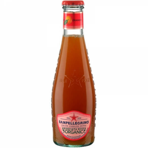 San Pellegrino Aranciata Rossa (Сан Пеллегрино Красный Апельсин) сокосодержащий напиток 0,2 л 