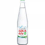 Aqua dew (Аква Дью) минеральная газированная вода 0,5 л стекло купить с быстрой доставкой - Napitkionline.ru
