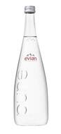 Купить Evian (Эвиан) минеральная негазированная вода 0,75 л стекло с быстрой доставкой - NAPITKIONLINE