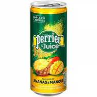 Perrier Ananas & Mango (Перье Ананас + Манго) 0,25 л