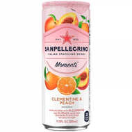 San Pellegrino Clementine & Peach (Сан Пеллегрино Мандарин Персик) сокосодержащий напиток 0,33 л